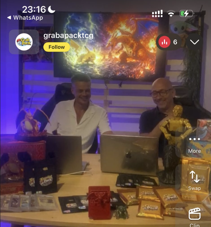 We're live — join the stream